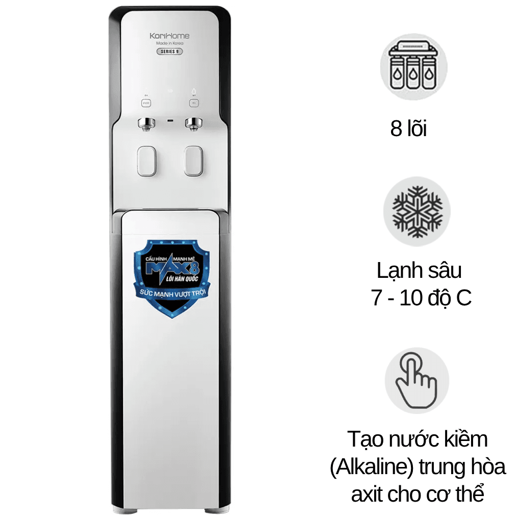 Máy lọc nước nóng lạnh Korihome WPK-938 - Nhập Khẩu Hàn Quốc
