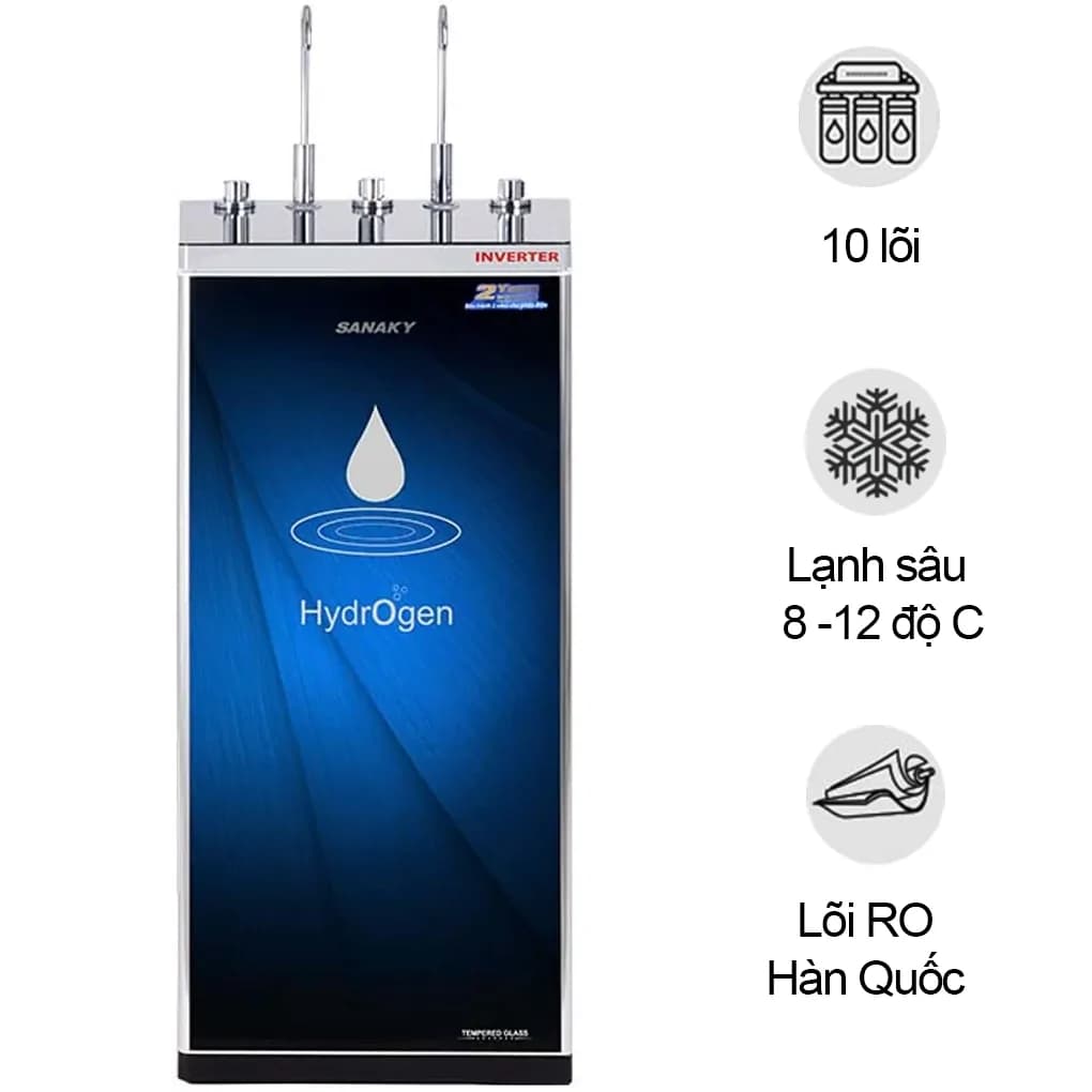 Ảnh Máy Lọc Nước Nóng Lạnh Nguội Inverter Sanaky VH-6210VD3 10 Lõi