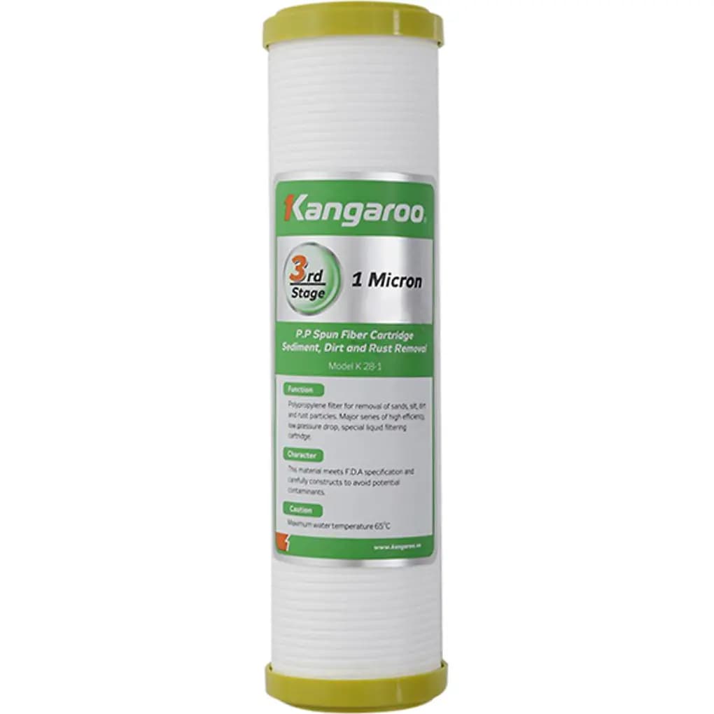 Ảnh Lõi lọc nước Kangaroo K 28-1 (Lõi Số 3)