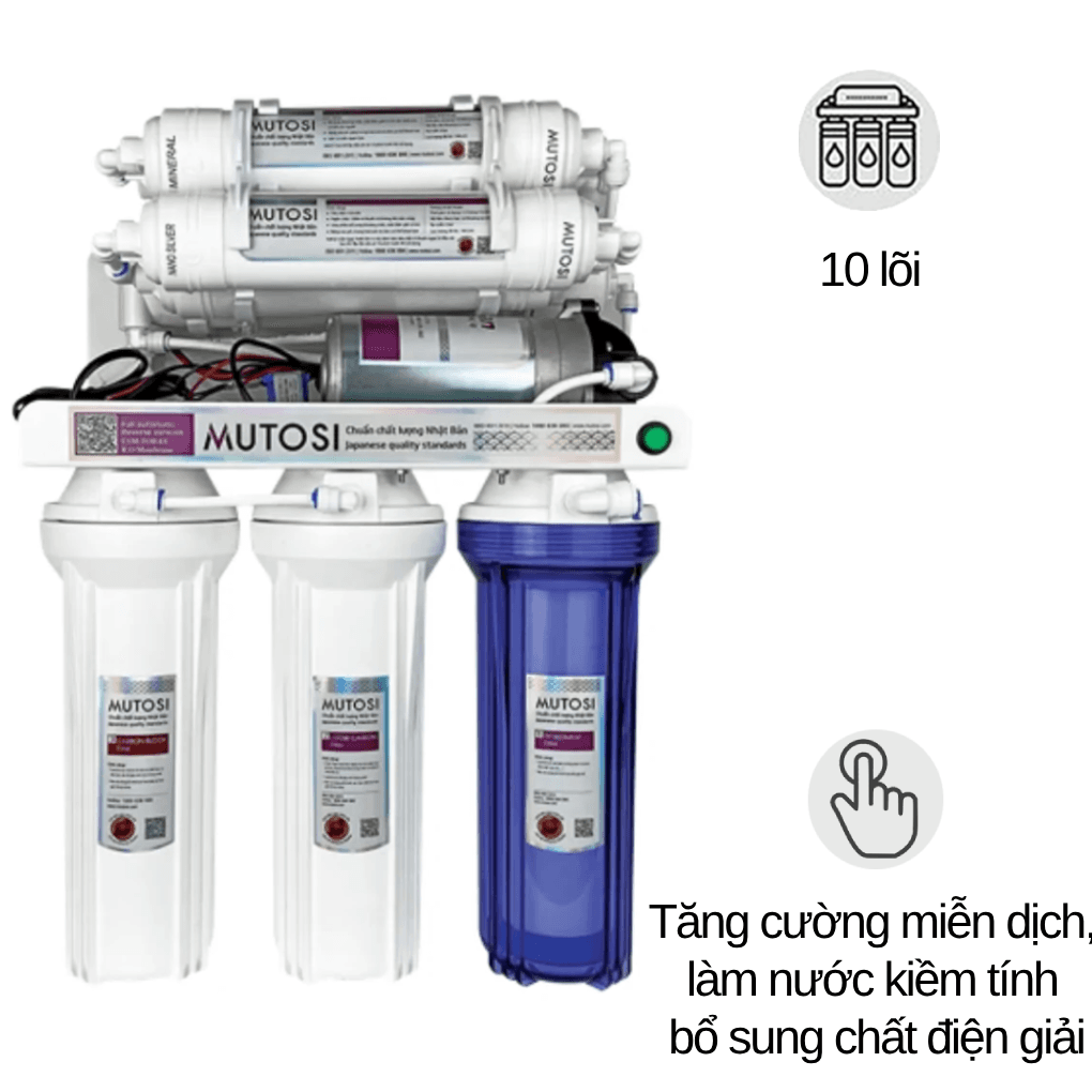 Máy Lọc Nước MUTOSI MP-210CP 10 Lõi