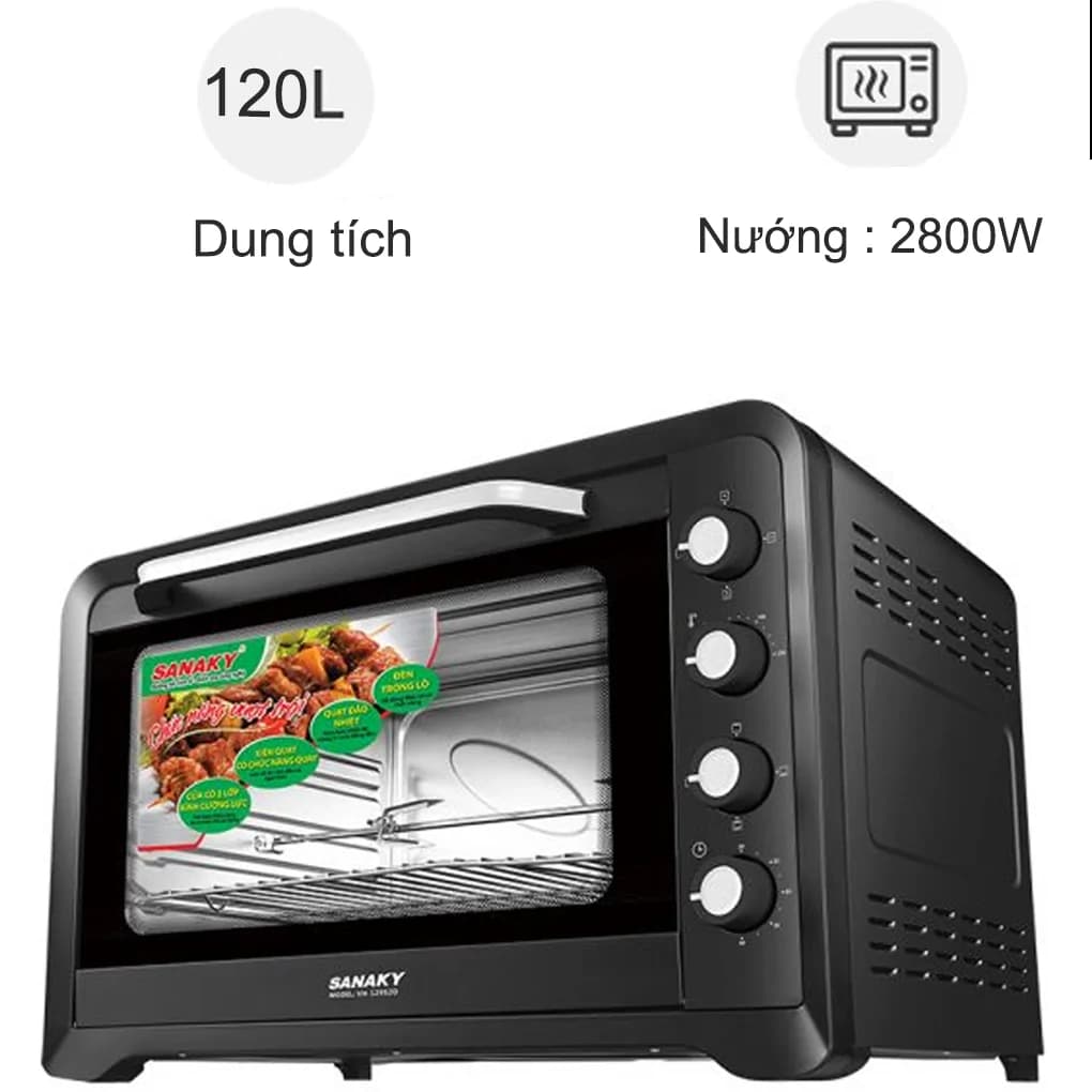 Ảnh Lò Nướng Sanaky VH-129S2D 120 Lít