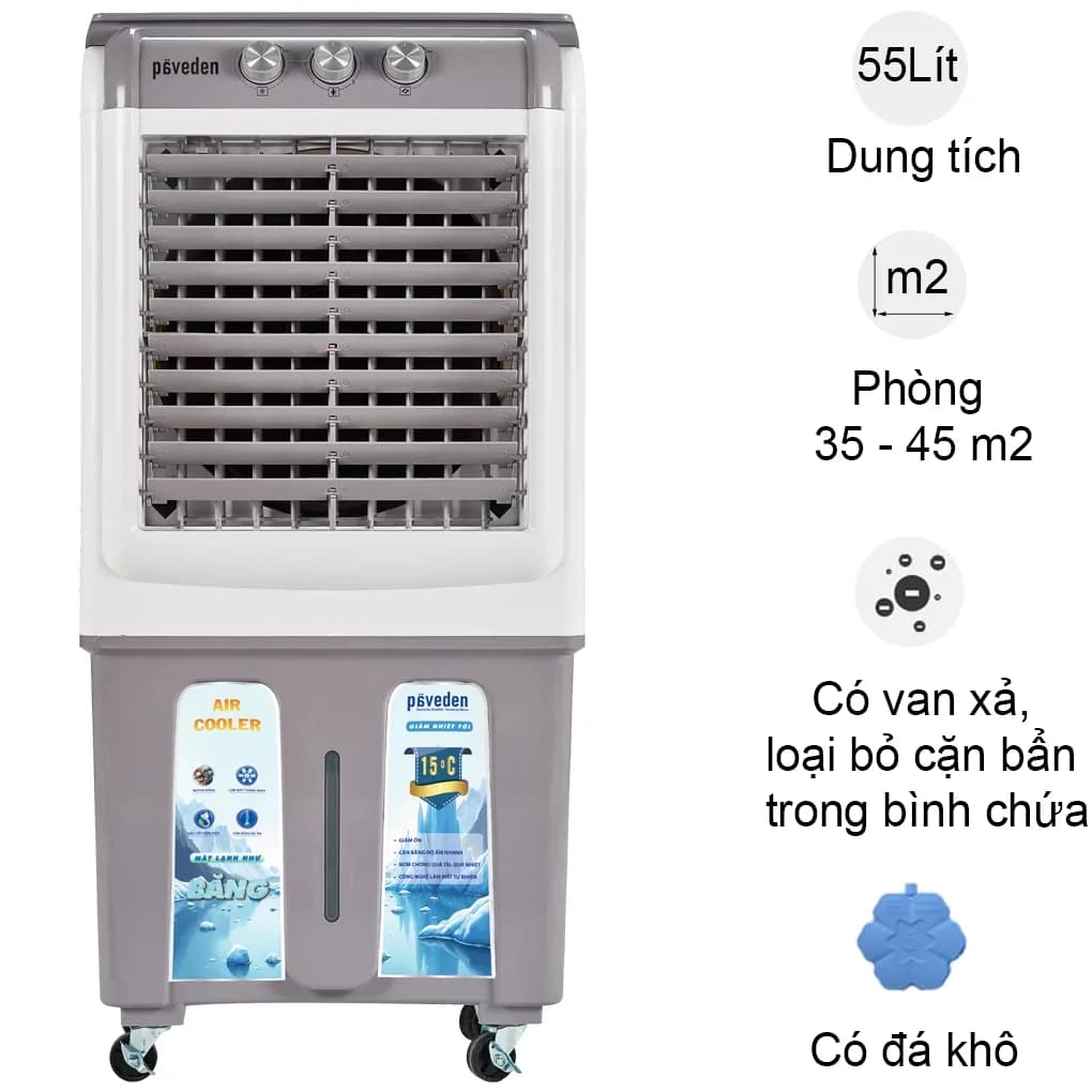 Ảnh Quạt Điều Hòa Paveden PAC-168U 130W