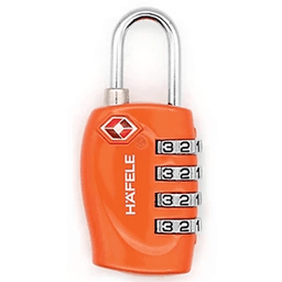 Ổ Khoá Số Du Lịch DIY HAFELE TSA 330 Orange 482.09.008