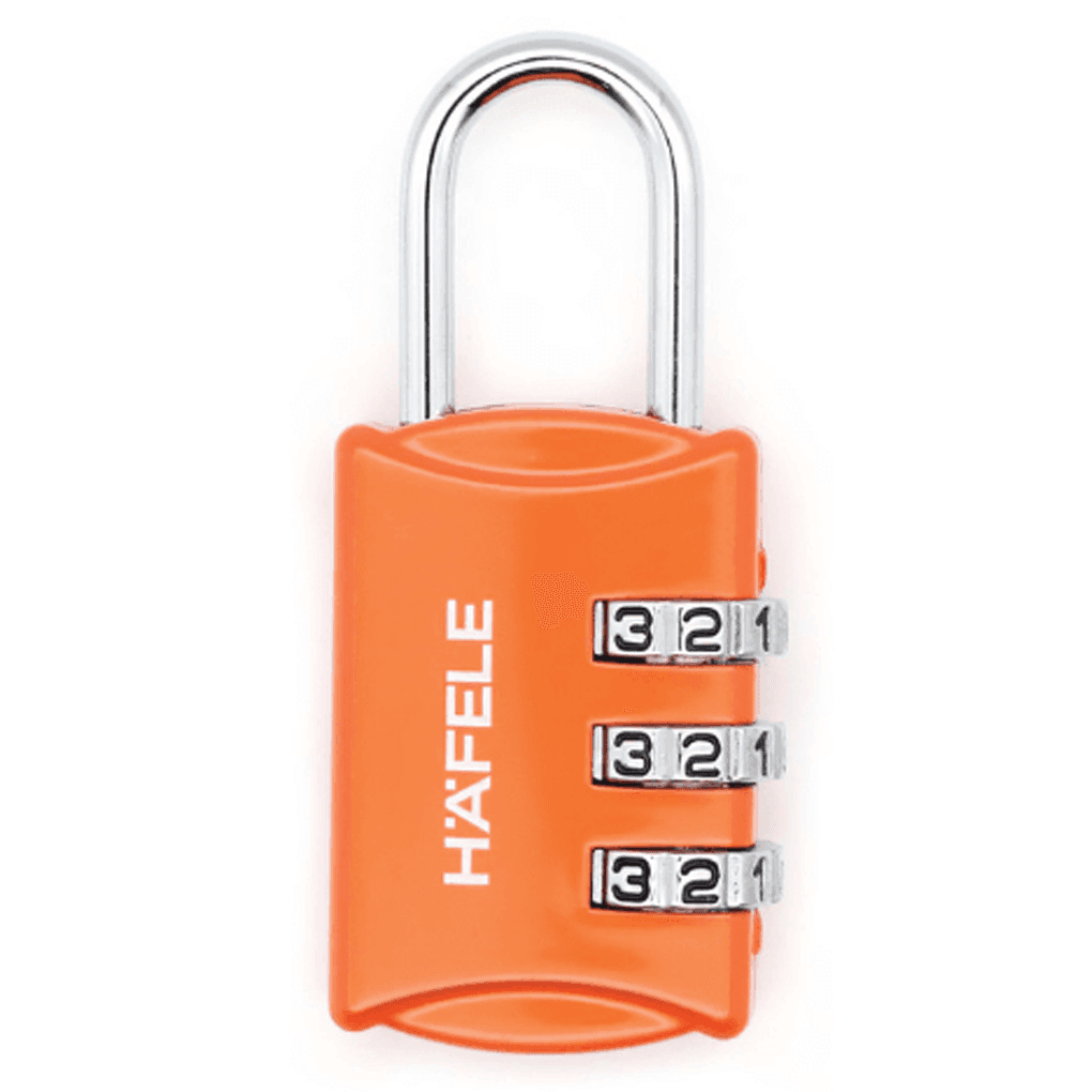 Ổ Khoá Số Du Lịch DIY HAFELE 20302 Orange 482.09.002
