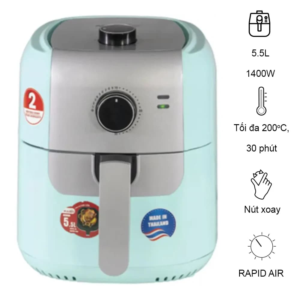 Ảnh Nồi chiên nướng không dầu Magic AC-101