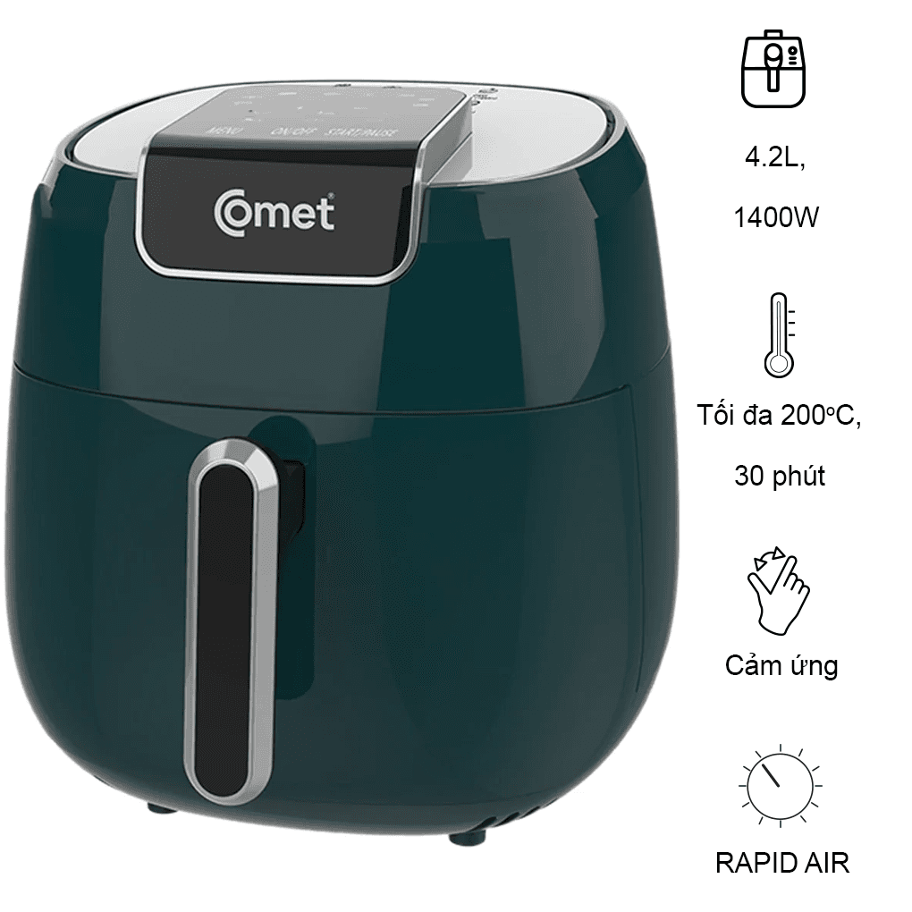 Nồi Chiên Không Dầu Comet CM6858