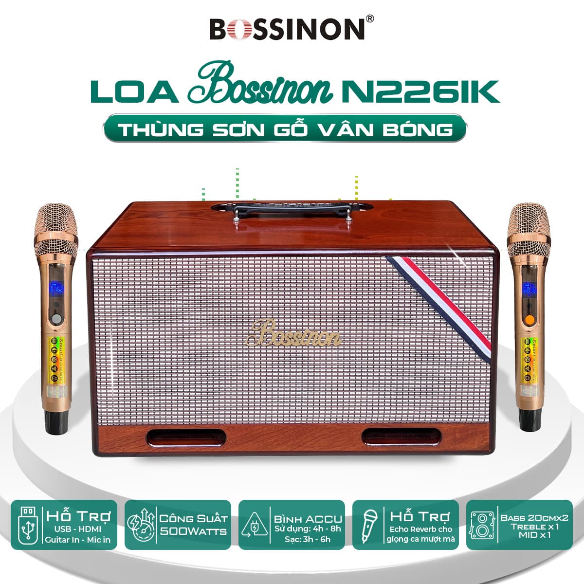 Loa Xách Tay Bossinon N2261K