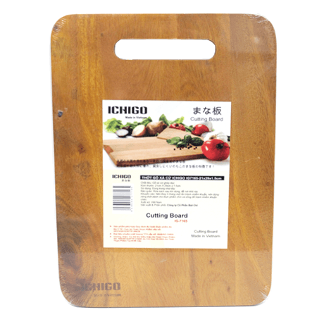Thớt Gỗ Xà Cừ ICHIGO IG7165-21X29X1.5CM