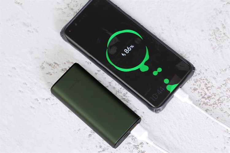Ảnh Pin sạc dự phòng Polymer 10.000 mAh Type C PD QC3.0 18W Xmobile PowerSlim PJ JP213