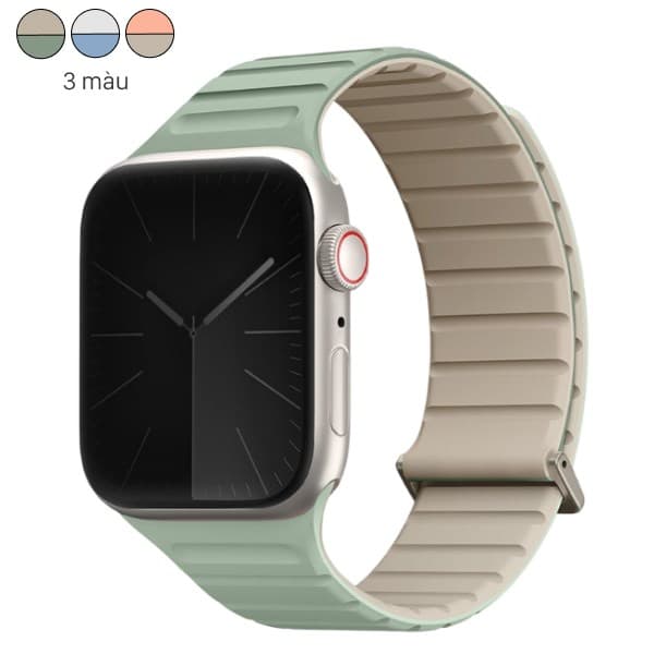 Dây silicone Apple Watch Revix Evo Reversible Magnetic 41/40/38mm UNIQ