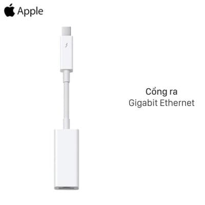 Cáp chuyển đổi Thunderbolt sang Gigabit Ethernet Apple MD463