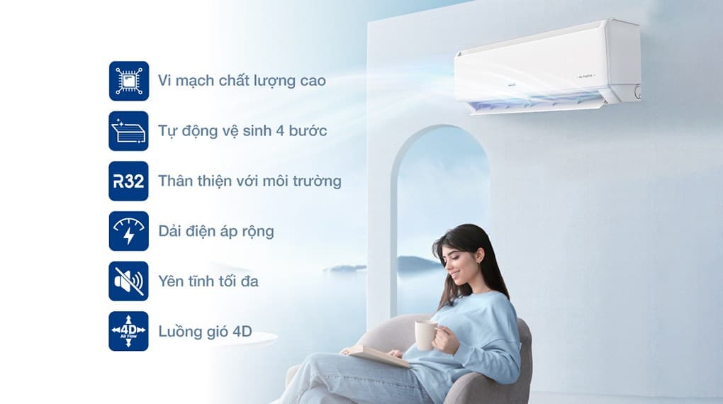 Ảnh Máy lạnh AUX Inverter 1.5 HP AW13CDA4DI-5VN