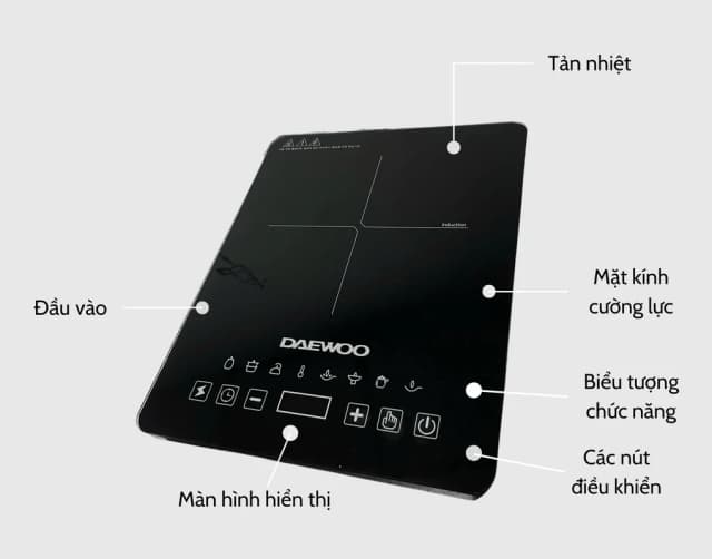 Ảnh Bếp Từ Đơn Daewoo DWI-1505B 2