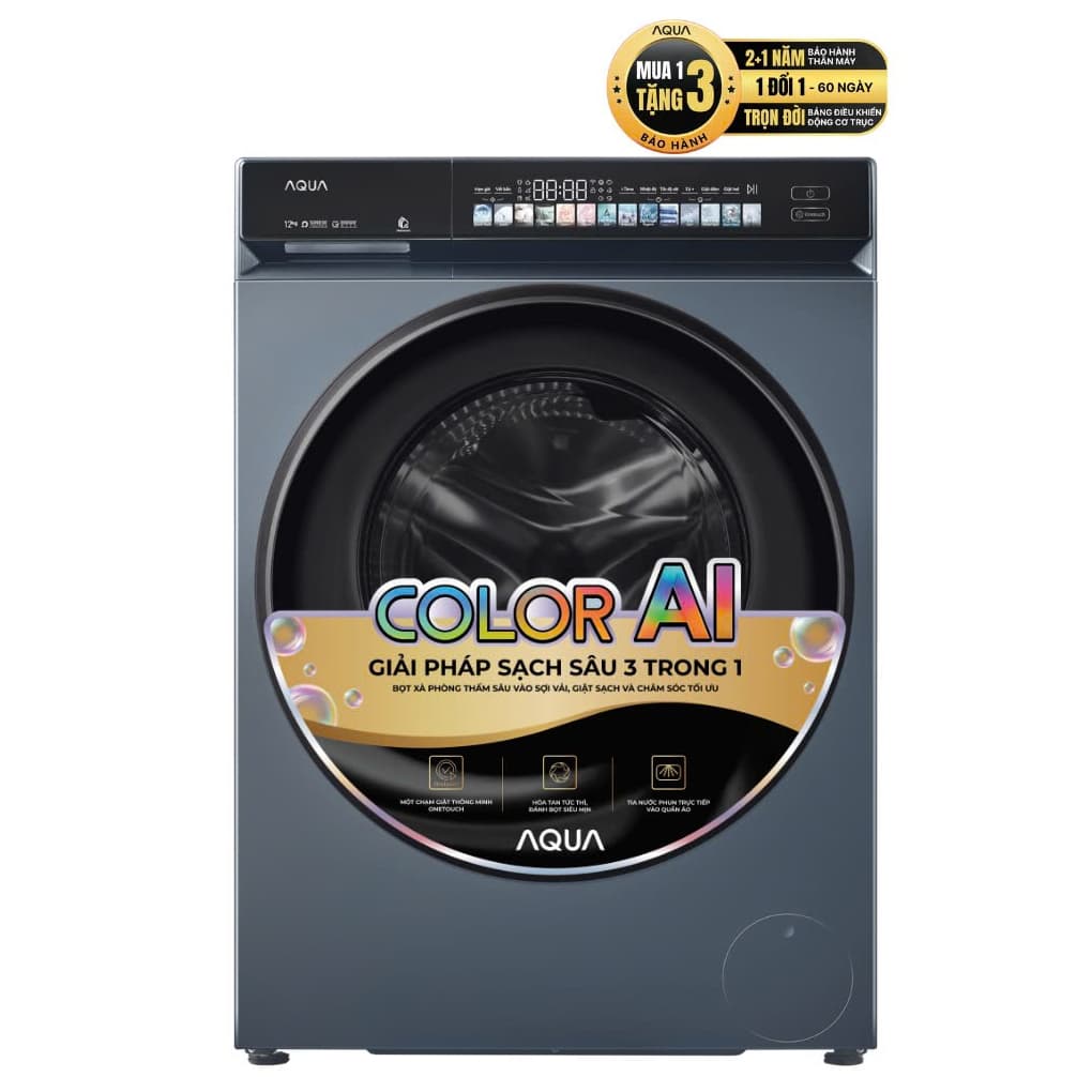 Máy Giặt Aqua Inverter 12 Kg AW12-B4377U1L(GN)
