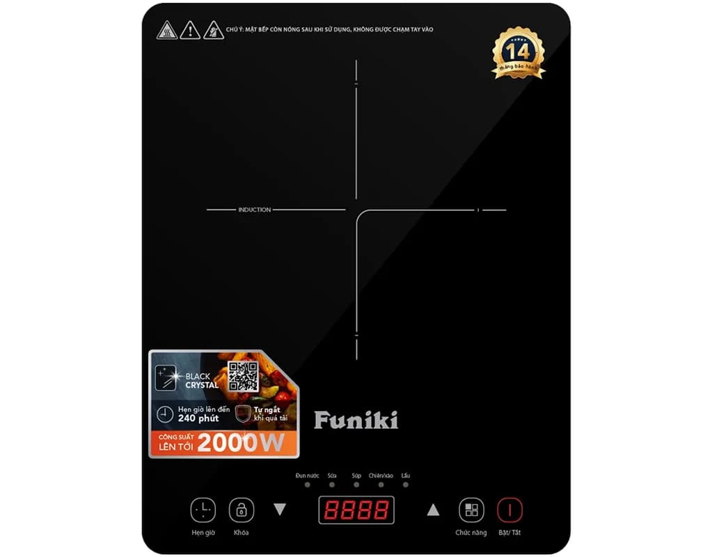 Ảnh Bếp Điện Từ Đơn Funiki HSD8138 2000W