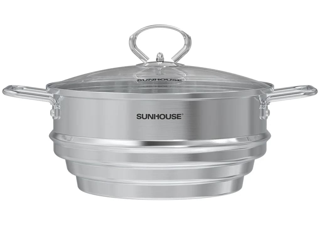 Ảnh Xửng Đa Năng Inox Sunhouse Eco SHG105-24