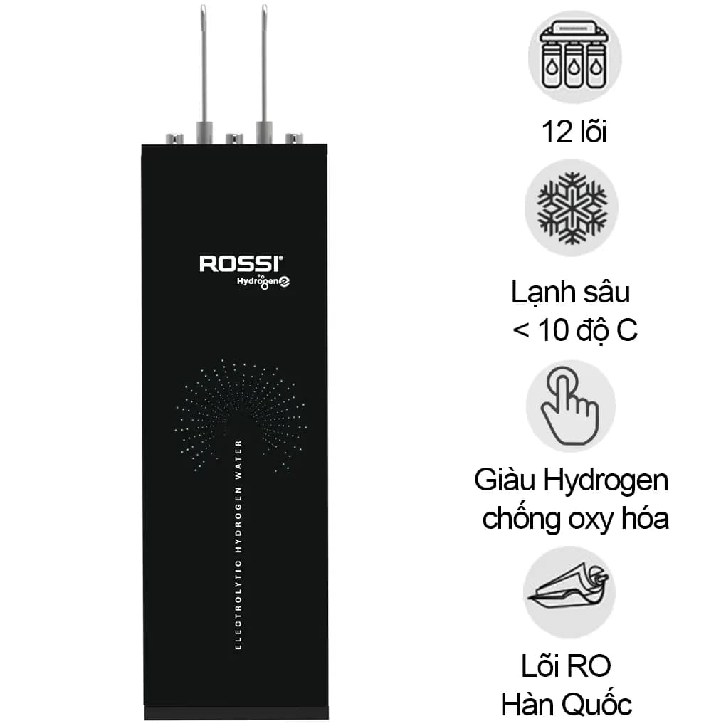 Ảnh Máy Lọc Nước RO Nóng Nguội Lạnh Rossi Hydrogen E TA-112HS1 - 12 Lõi