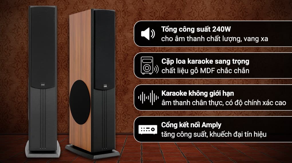 Ảnh Cặp loa karaoke Paramax LX-3800 240W