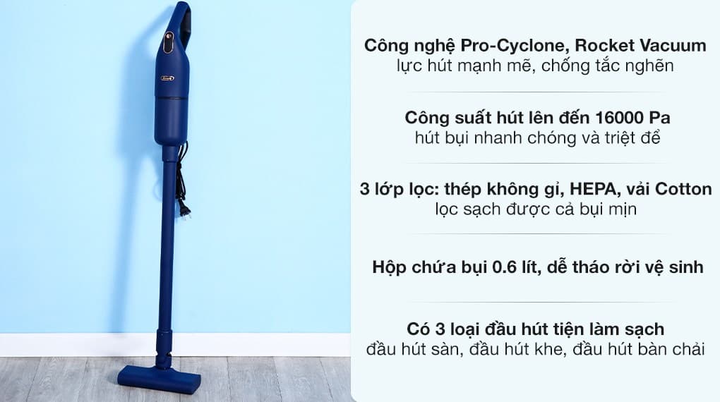 Ảnh Máy hút bụi cầm tay Deerma DX1000