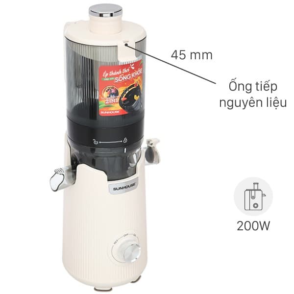 Máy ép chậm Sunhouse SHD5504