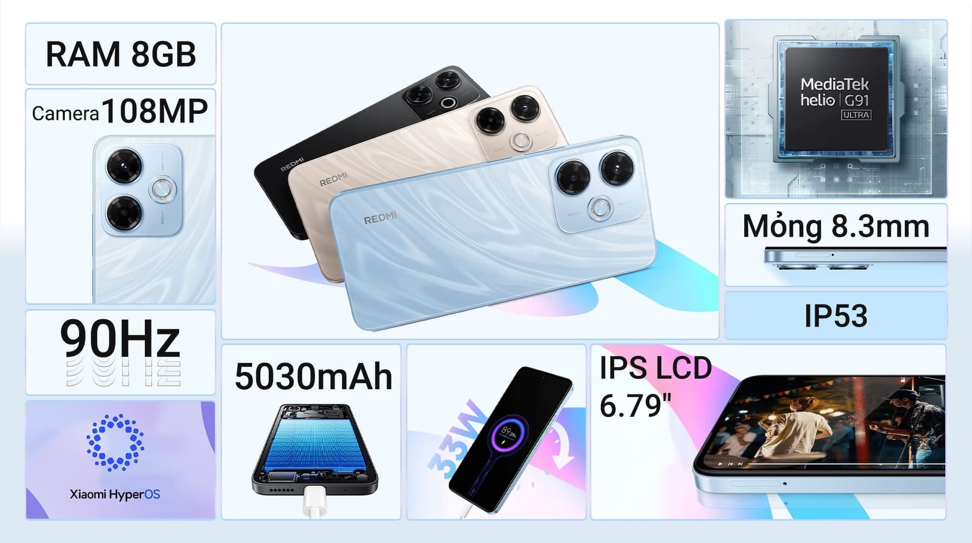 Ảnh Điện thoại Xiaomi Redmi 13x 8GB/128GB