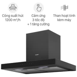 Máy hút mùi áp tường Comfee AI Connect CH-70TM77B