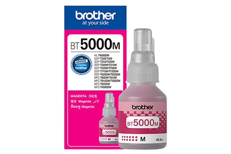 Ảnh Mực in phun Brother BT5000M Đỏ/(dành cho Brother T310/T520W/T720DW/T220/T510W/T710W/...)