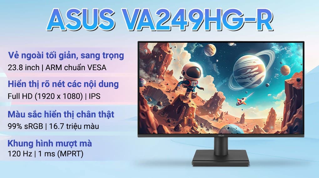 Ảnh Màn hình Asus VA249HG-R 23.8 inch FHD/IPS/120Hz/1ms