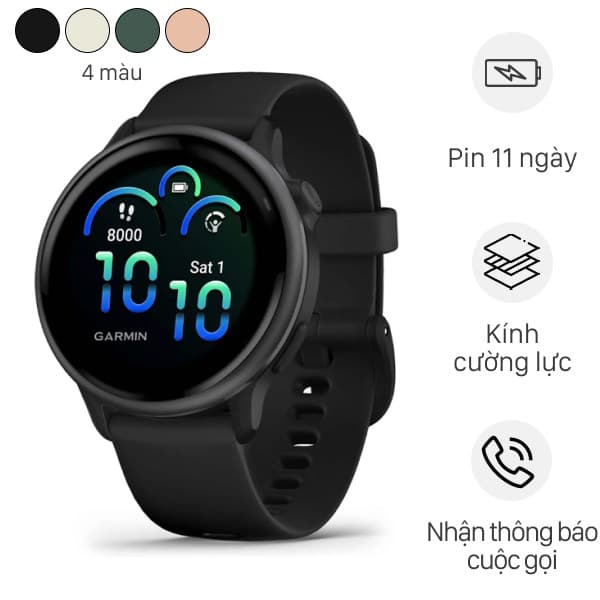 Đồng hồ thông minh Garmin Vivoactive 6 42.2mm