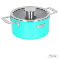 Nồi inox 3 đáy nắp kính 20 cm Elmich Hera EL-8102