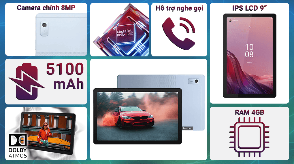 Ảnh Máy tính bảng Lenovo Tab M9 4G 4GB/64GB