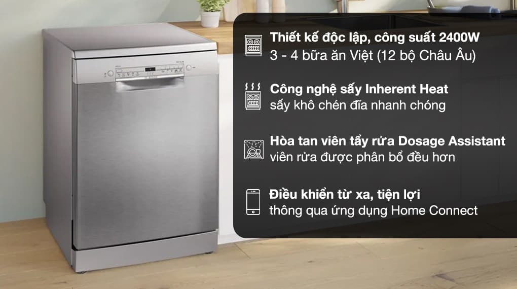 Ảnh Máy rửa chén độc lập Bosch SMS2ITI12E