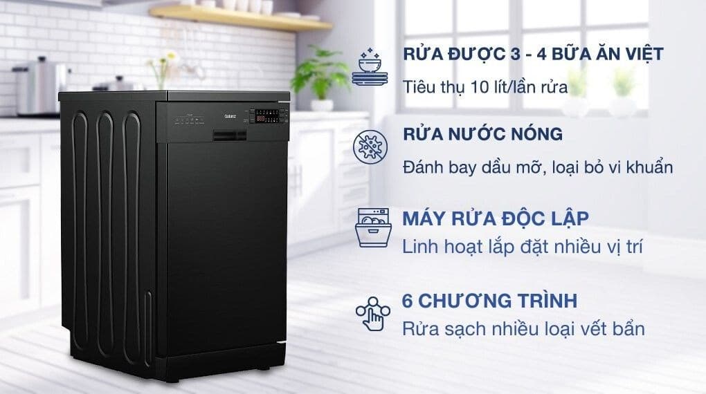Ảnh Máy rửa chén độc lập Galanz W45A3A401S-0E1(B)
