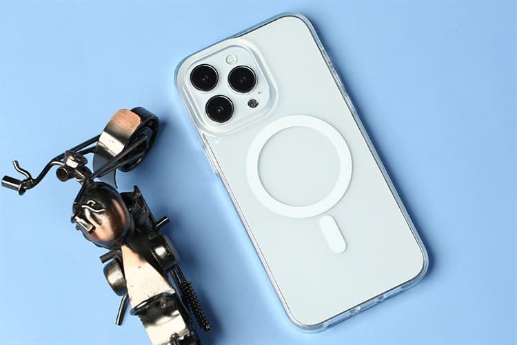 Ảnh Ốp lưng Magsafe iPhone 14 Pro Max Nhựa cứng viền dẻo Kingxbar