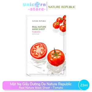 Ảnh Mặt nạ Nature Republic Real Nature Tomato Mask Sheet 23ml