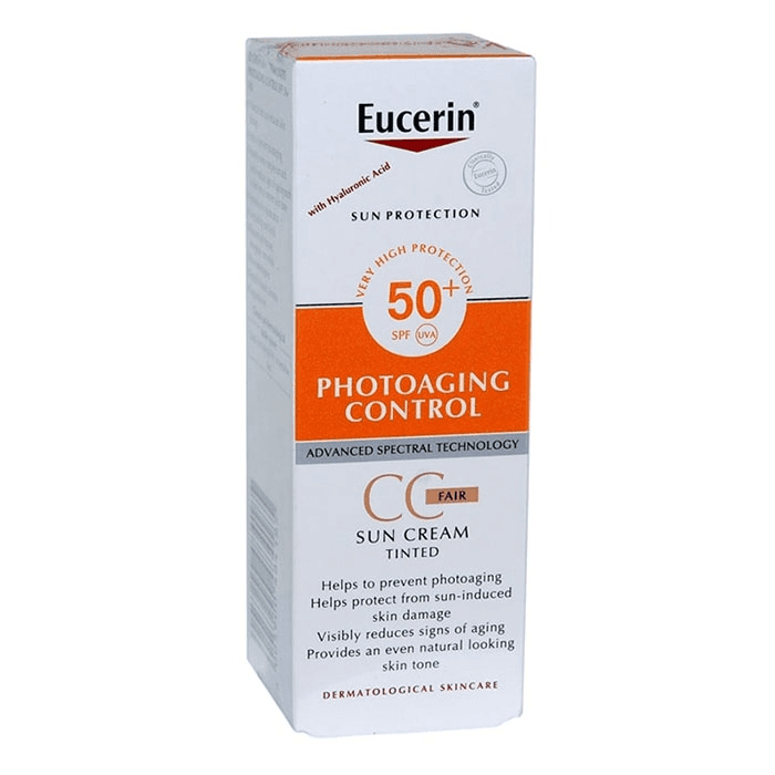 Ảnh Kem chống nắng Eucerin Sun Creme Tinted CC Fair SPF 50+