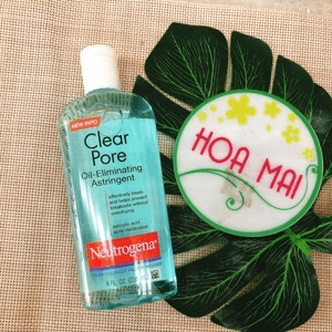 Ảnh Nước hoa hồng Neutrogena Clear Pore Oil Free Astringent 236ml