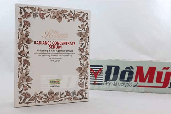 Ảnh Serum Tế Bào Gốc Nhau Thai Cừu Rosanna Radiance Concentrate - 3 x 8 ml