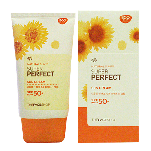 Ảnh Kem chống nắng Natural Sun Aq Super Perfect Sun Cream SPF50+