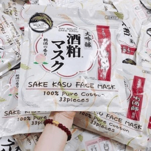 Ảnh Mặt nạ Sake Kasu Face Mask 33 miếng