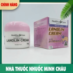 Ảnh Kem nhau thai cừu, Vitamin E Lanolin Cream With Vitamin E 100g, Úc