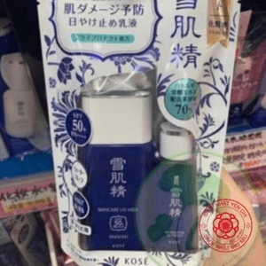 Ảnh Kem chống nắng Kose Sekkisei Sun Protect Milk SPF50 60g