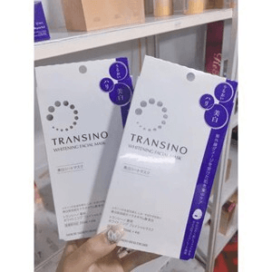 Ảnh Mặt nạ trắng da Transino Whitening Facial Mask