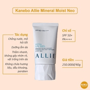 Ảnh Kem chống nắng Kanebo Allie UV Mineral Moist Neo 90g