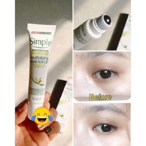 Ảnh Lăn chống nếp nhăn thâm quần mắt Simple Kind to eyes Revitalising Eye Roll On