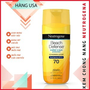 Ảnh Kem chống nắng Neutrogena Beach Defense Sunscreen Lotion Broad Spectrum SPF 70 198ml