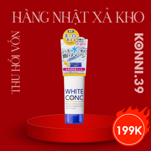 Ảnh Kem dưỡng trắng da white conc watery cream 90g của nhật