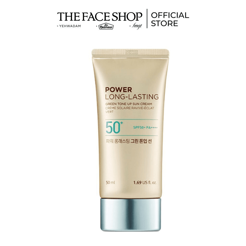 Ảnh Kem chống nắng nâng tông dịu da Power Long Lasting Green Tone Up Sun Cream 50ml