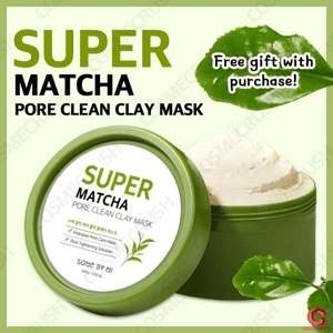 Ảnh Mặt nạ đất sét se khít lỗ chân lông Some By Mi Super Matcha Pore Clean Clay Mask 100g