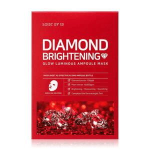 Ảnh Mặt nạ tinh chất kim cương SNP Diamond Brightening Ampoule Mask 25ml
